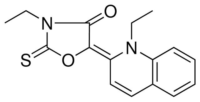 3-ETHYL-5-(1-ETHYL-1H-QUINOLIN-2-YLIDENE)-2-THIOXO-OXAZOLIDIN-4-ONE