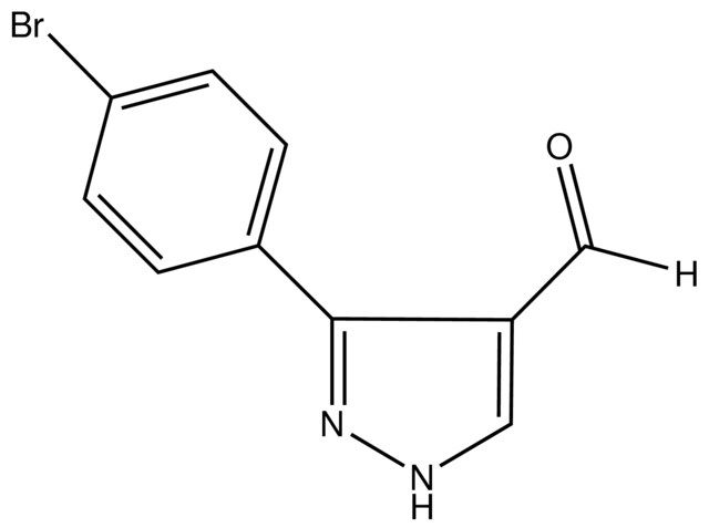 3-(4-Bromophenyl)-1<i>H</i>-pyrazole-4-carbaldehyde