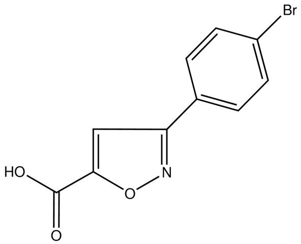 3-(4-Bromophenyl)isoxazole-5-carboxylic acid