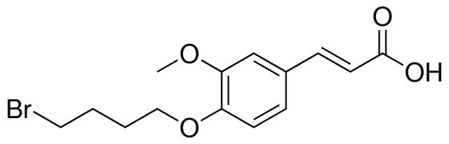 3-(4-(4-BROMOBUTOXY)-3-METHOXYPHENYL)ACRYLIC ACID