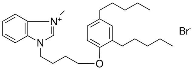 3-(4-(2,4-DIPENTYL-PHENOXY)-BUTYL)-1-METHYL-3H-BENZOIMIDAZOL-1-IUM, BROMIDE