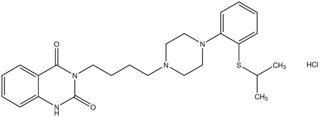 3-(4-{4-[2-(isopropylsulfanyl)phenyl]-1-piperazinyl}butyl)-2,4(1H,3H)-quinazolinedione hydrochloride