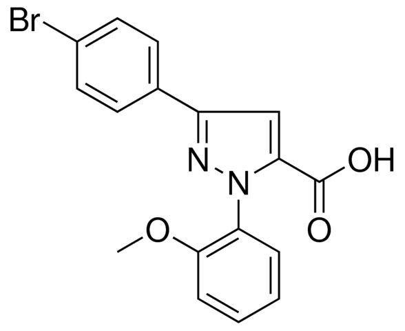 3-(4-BROMOPHENYL)-1-(2-METHOXYPHENYL)-1H-PYRAZOLE-5-CARBOXYLIC ACID