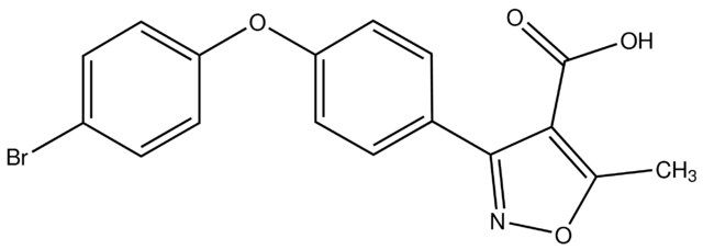 3-(4-(4-Bromophenoxy)phenyl)-5-methylisoxazole-4-carboxylic acid