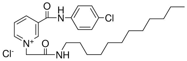 3-(4-CHLOROPHENYLCARBAMOYL)-1-(DODECYLCARBAMOYLMETHYL)-PYRIDINIUM CHLORIDE