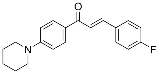 3-(4-FLUORO-PHENYL)-1-(4-PIPERIDIN-1-YL-PHENYL)-PROPENONE