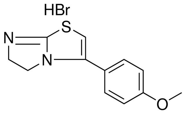 3-(4-METHOXY-PHENYL)-5,6-DIHYDRO-IMIDAZO(2,1-B)THIAZOLE, HYDROBROMIDE