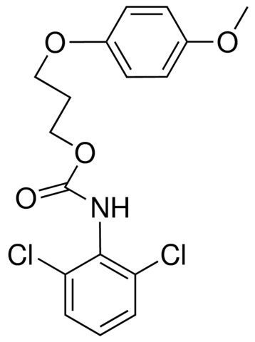 3-(4-METHOXYPHENOXY)PROPYL N-(2,6-DICHLOROPHENYL)CARBAMATE