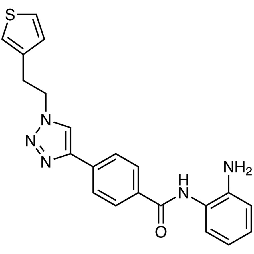 N-(2-Aminophenyl)-4-[1-[2-(3-thienyl)ethyl]-1H-1,2,3-triazol-4-yl]benzamide