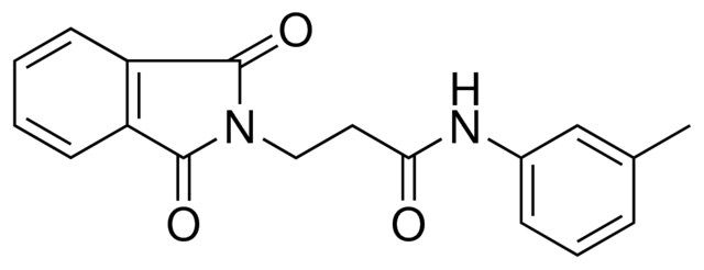 3-(1,3-DIOXO-1,3-DIHYDRO-ISOINDOL-2-YL)-N-M-TOLYL-PROPIONAMIDE