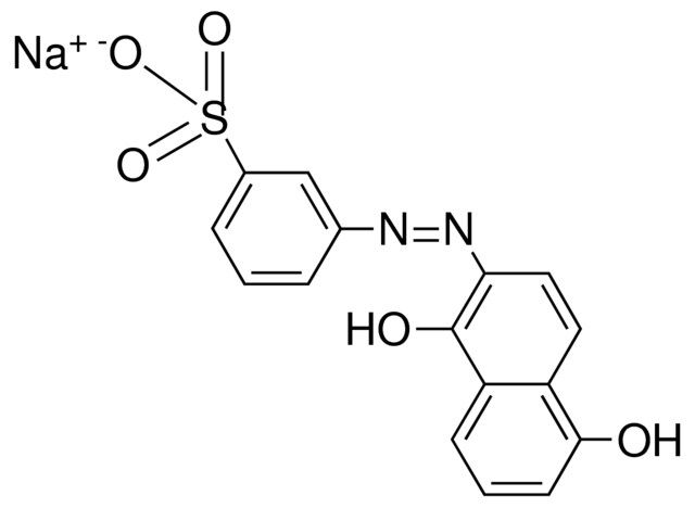 3-(1,5-DIHYDROXY-2-NAPHTHYLAZO)-4-HYDROXYBENZENESULFONIC ACID SODIUM SALT