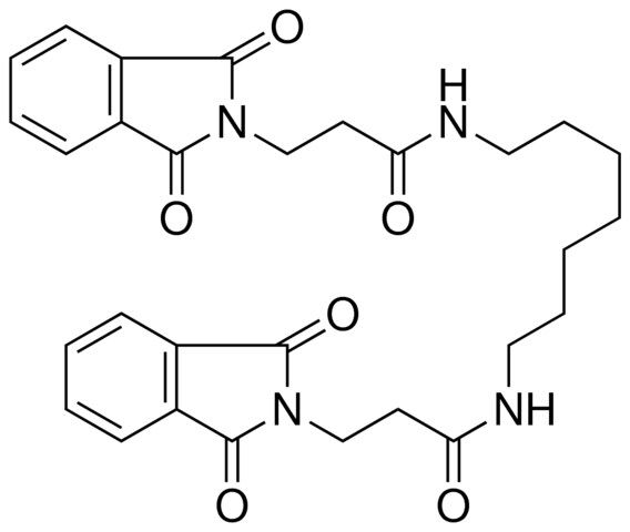 3-(1,3-DIOXO-1,3-DIHYDRO-2H-ISOINDOL-2-YL)-N-(7-{[3-(1,3-DIOXO-1,3-DIHYDRO-2H-ISOINDOL-2-YL)PROPANOYL]AMINO}HEPTYL)PROPANAMIDE