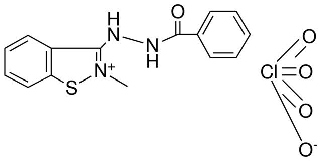 3-(2-BENZOYLHYDRAZINO)-2-METHYL-1,2-BENZISOTHIAZOLE PERCHLORATE