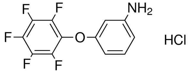 3-(2,3,4,5,6-PENTAFLUORO-PHENOXY)-PHENYLAMINE, HYDROCHLORIDE