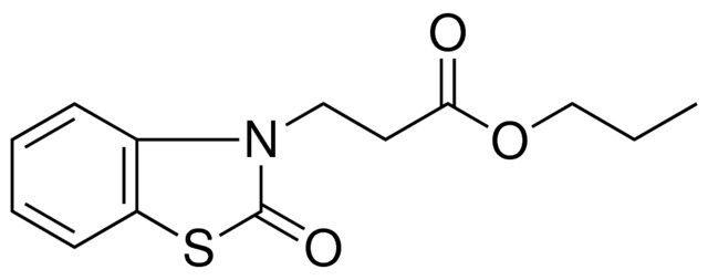 3-(2-OXO-BENZOTHIAZOL-3-YL)-PROPIONIC ACID PROPYL ESTER