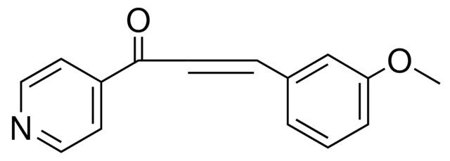 3-(3-METHOXY-PHENYL)-1-PYRIDIN-4-YL-PROPENONE