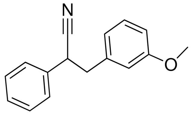 3-(3-methoxyphenyl)-2-phenylpropanenitrile