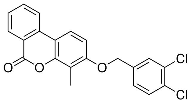 3-(3,4-DICHLORO-BENZYLOXY)-4-METHYL-BENZO(C)CHROMEN-6-ONE