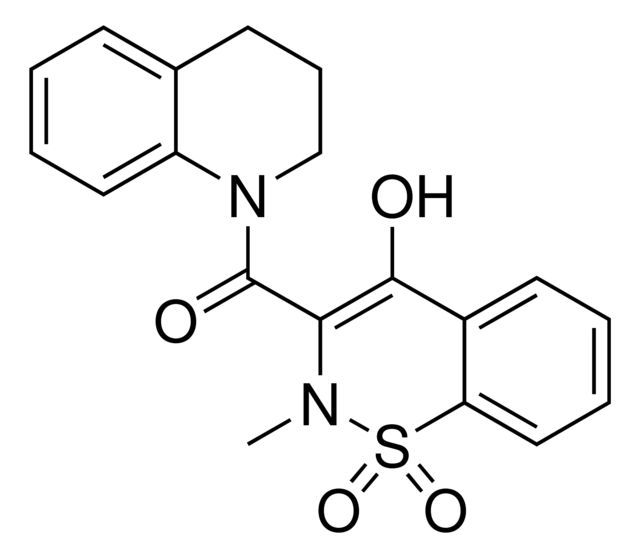 3-(3,4-Dihydro-1(2H)-quinolinylcarbonyl)-2-methyl-2H-1,2-benzothiazin-4-ol 1,1-dioxide