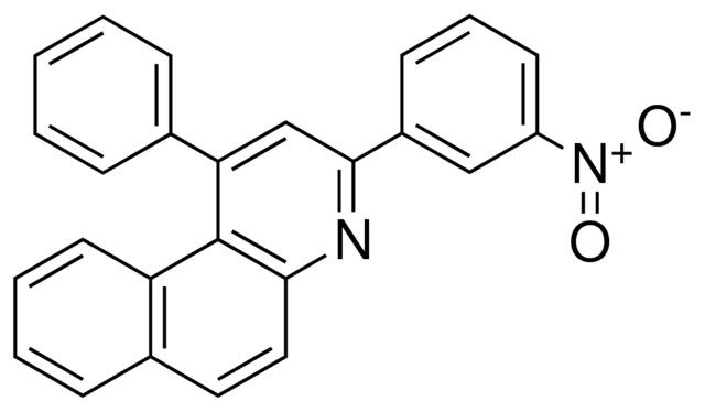 3-(3-NITRO-PHENYL)-1-PHENYL-BENZO(F)QUINOLINE