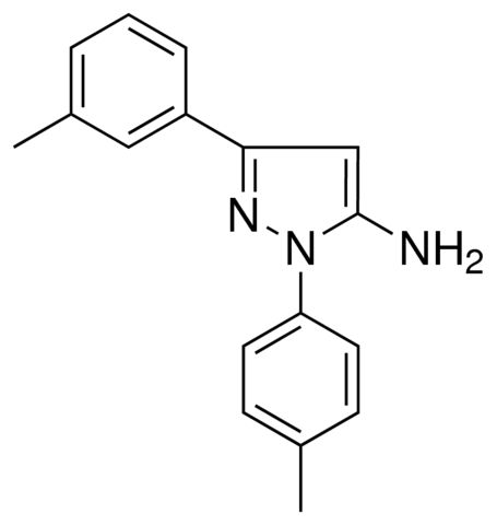 3-(3-METHYLPHENYL)-1-(4-METHYLPHENYL)-1H-PYRAZOL-5-AMINE