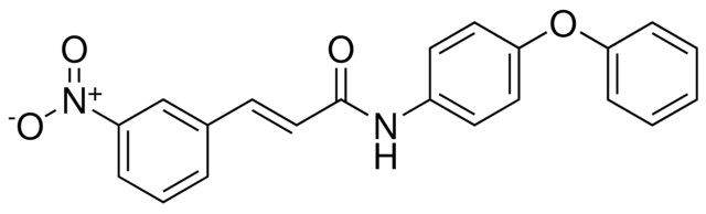 3-(3-NITRO-PHENYL)-N-(4-PHENOXY-PHENYL)-ACRYLAMIDE