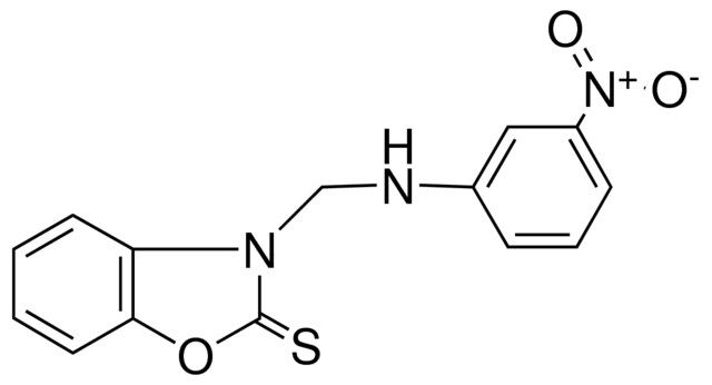 3-(3-NITROANILINOMETHYL)-2(3H)-BENZOXAZOLETHIONE