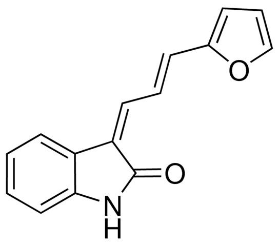 3-(3-(2-FURYL)-2-PROPENYLIDENE)-1,3-DIHYDRO-2H-INDOL-2-ONE