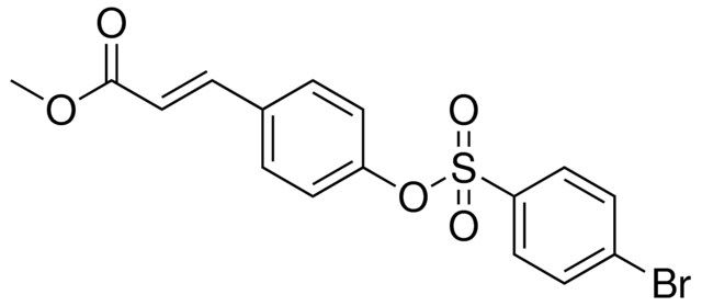 3-(4-(4-BROMO-BENZENESULFONYLOXY)-PHENYL)-ACRYLIC ACID METHYL ESTER