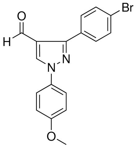 3-(4-BROMOPHENYL)-1-(4-METHOXYPHENYL)-1H-PYRAZOLE-4-CARBALDEHYDE