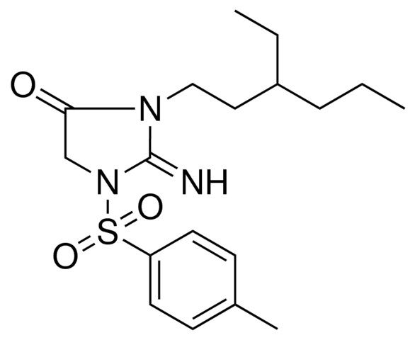 3-(3-ETHYL-HEXYL)-2-IMINO-1-(TOLUENE-4-SULFONYL)-IMIDAZOLIDIN-4-ONE