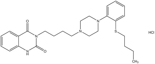 3-(4-{4-[2-(butylsulfanyl)phenyl]-1-piperazinyl}butyl)-2,4(1H,3H)-quinazolinedione hydrochloride