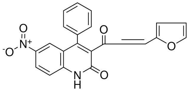 3-(3-FURAN-2-YL-ACRYLOYL)-6-NITRO-4-PHENYL-1H-QUINOLIN-2-ONE