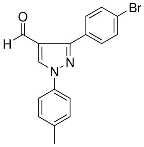 3-(4-BROMOPHENYL)-1-(4-METHYLPHENYL)-1H-PYRAZOLE-4-CARBALDEHYDE