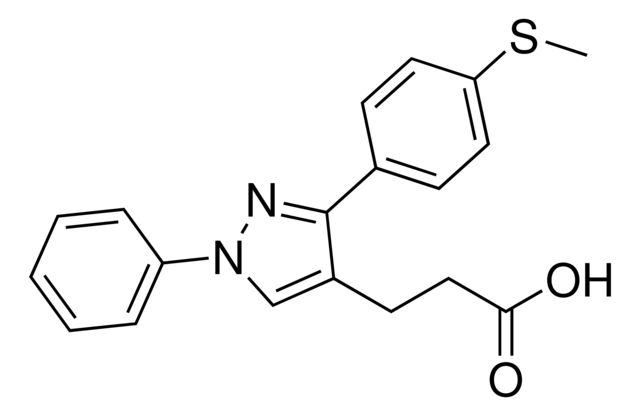 3-(3-(4-(Methylthio)phenyl)-1-phenyl-1H-pyrazol-4-yl)propanoic acid