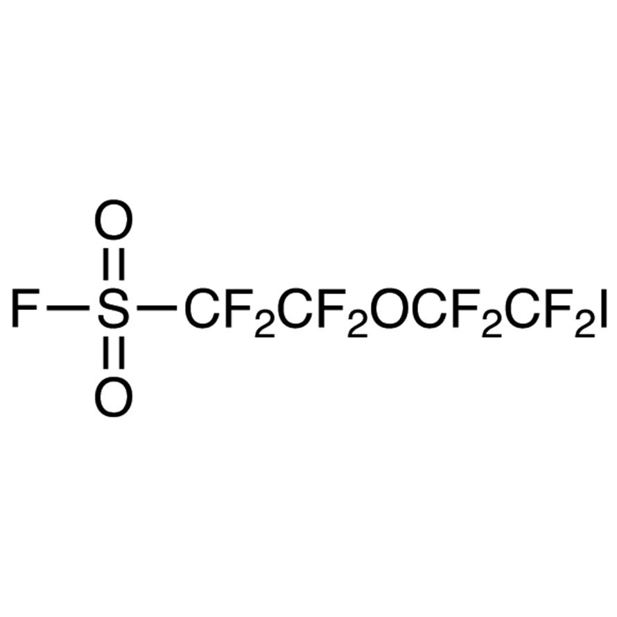 Tetrafluoro-2-(tetrafluoro-2-iodoethoxy)ethanesulfonyl Fluoride (stabilized with Na<sub>2</sub>S<sub>2</sub>O<sub>3</sub>)