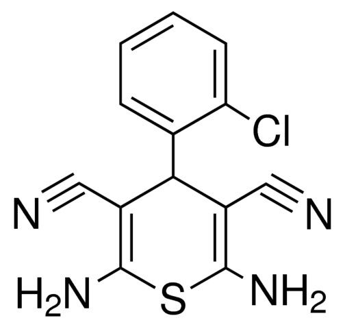 2,6-DIAMINO-4-(2-CHLORO-PHENYL)-4H-THIOPYRAN-3,5-DICARBONITRILE