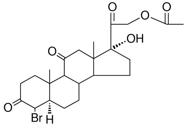 21-ACETOXY-4ALPHA-BROMO-17ALPHA-HYDROXY-5ALPHA-PREGNANE-3,11,20-TRIONE