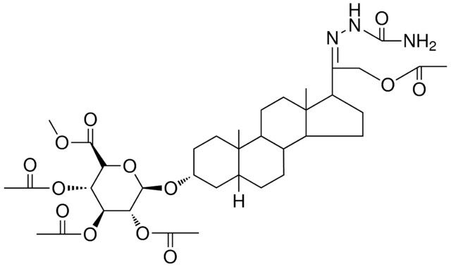 20-OXO-5-B-PREGNANE-3-ALPHA-21-ACETATE 3-(BETA-D-GLUCURONIDE-TRIACETATE ME ESTER