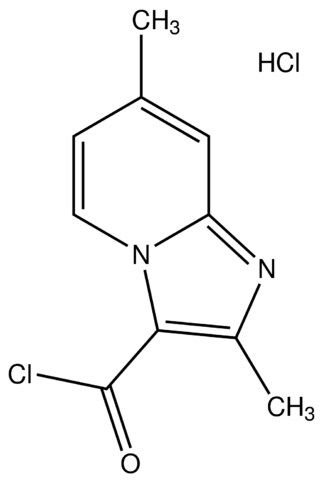 2,7-Dimethylimidazo[1,2-<i>a</i>]pyridine-3-carbonyl chloride hydrochloride