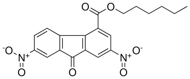 2,7-DINITRO-9-OXO-9H-FLUORENE-4-CARBOXYLIC ACID HEXYL ESTER