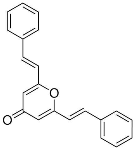 2,6-DISTYRYL-4H-PYRAN-4-ONE