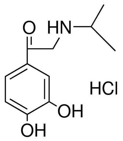 3',4'-DIHYDROXY-2-(ISOPROPYLAMINO)-ACETOPHENONE HYDROCHLORIDE