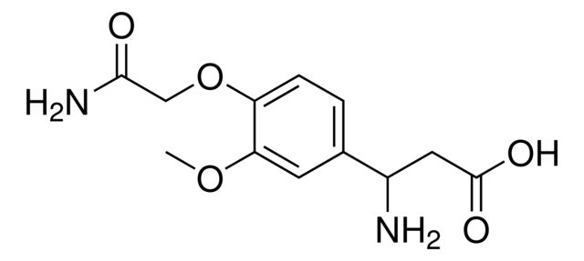 3-[4-(2-Amino-2-oxoethoxy)-3-methoxyphenyl]-beta-alanine