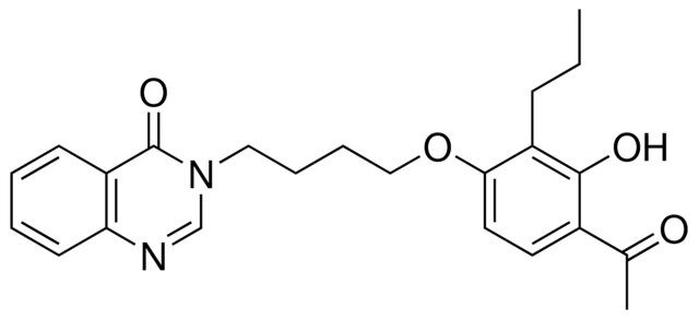 3-[4-(4-ACETYL-3-HYDROXY-2-PROPYLPHENOXY)BUTYL]-4(3H)-QUINAZOLINONE