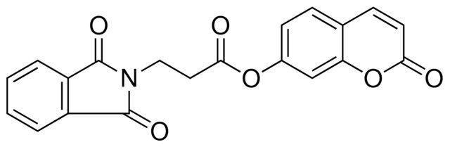 3-(1,3-DIOXO-1,3-2H-ISOINDOL-2-YL)-PROPIONIC ACID 2-OXO-2H-CHROMEN-7-YL ESTER