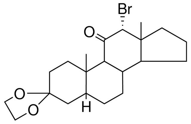 12-ALPHA-BROMO-3,3-ETHYLENEDIOXY-5-BETA-ANDROSTAN-11-ONE