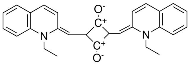 2,4-BIS(1-ETHYL-2(1H)-QUINOLYLIDENEMETHYL)-1,3-CYCLOBUTADIENEDIYLIUM-1,3-DIOLATE