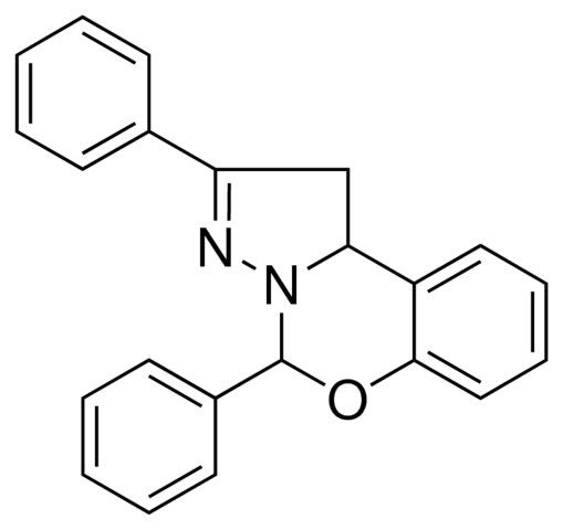 2,4-DIPHENYL-1,9B-DIHYDRO-5-OXA-3,3A-DIAZA-CYCLOPENTA(A)NAPHTHALENE