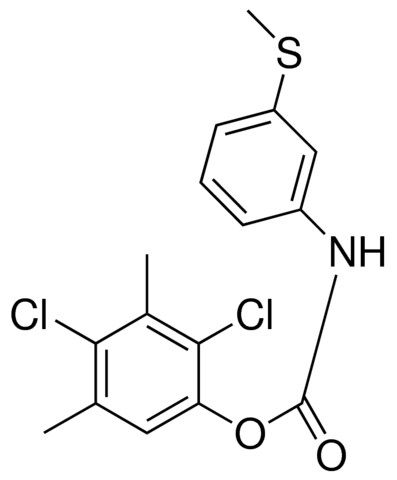 2,4-DICHLORO-3,5-DIMETHYLPHENYL N-(3-(METHYLTHIO)PHENYL)CARBAMATE